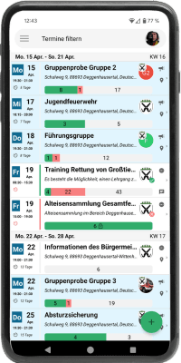 Löschmeister-app eingeführt